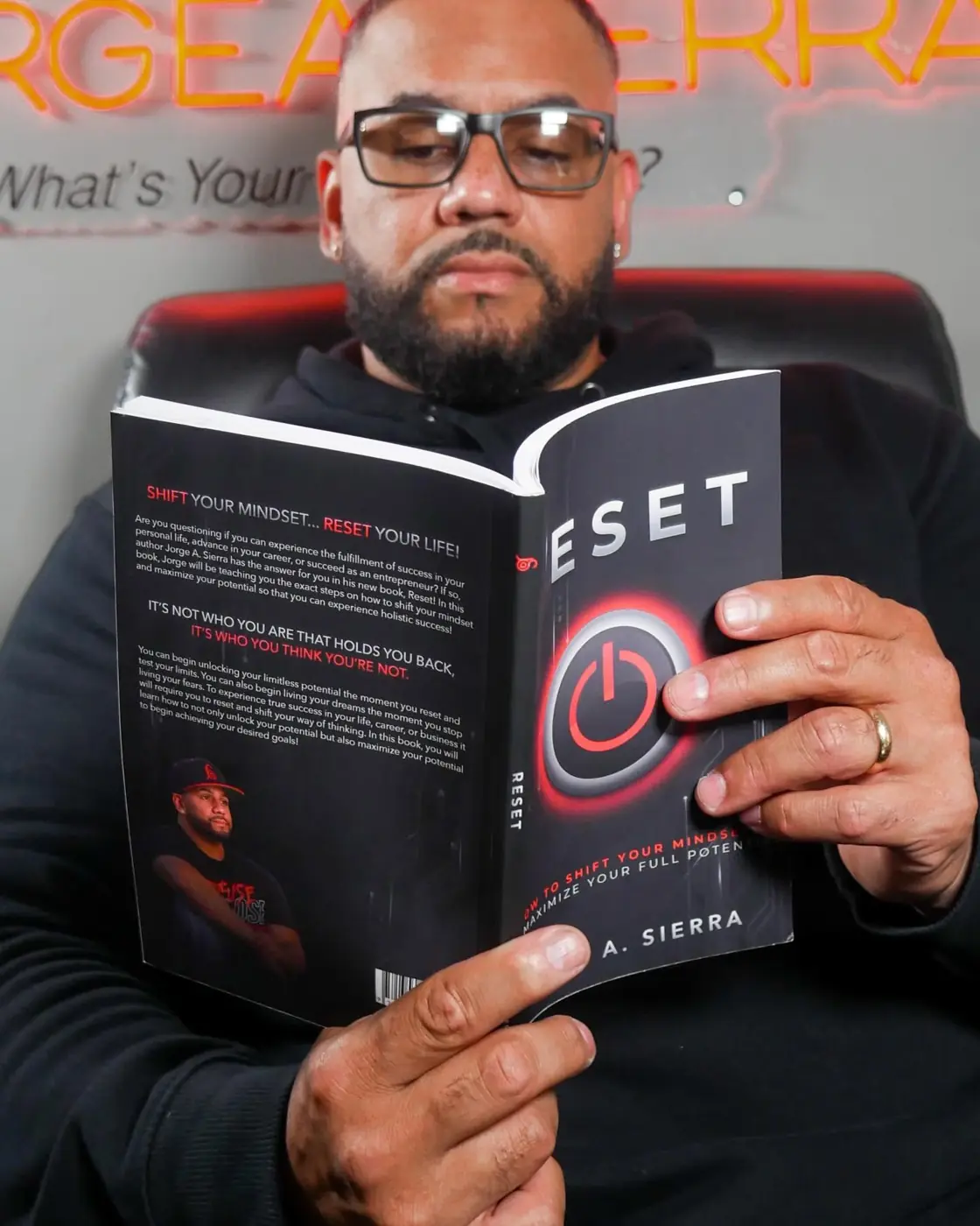Jorge A. Sierra BOOK LAUNCH — RESET
