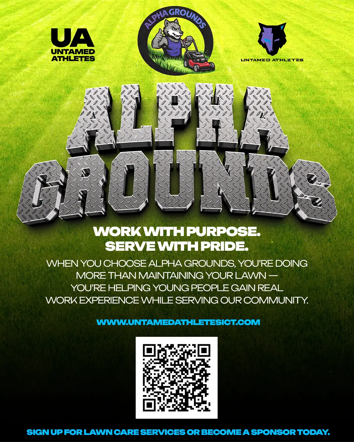 Untamed Athletes Alpha Grounds Campaign — Social & Email