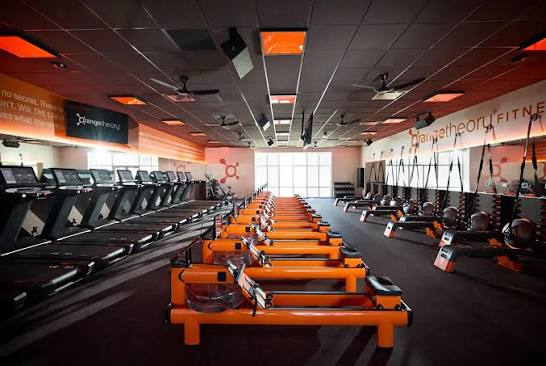 Orangetheory studio interior